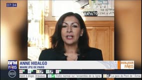 Pour les fêtes Anne Hidalgo en appelle à la solidarité des Parisiens: "faisons nos achats chez nos commerçants et artisans"