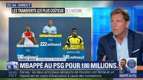 Transfert: Kylian Mbappé rejoint le PSG pour 180 millions d’euros (2/3)