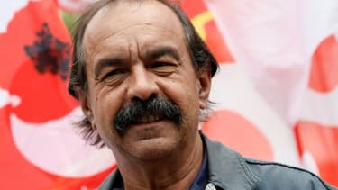 Le patron de la CGT Philippe Martinez, lors d'une manifestation à Paris le 30 juin 2020