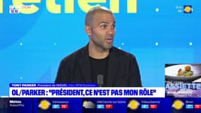 OL: Tony Parker n'a pas l'ambition de devenir président du club