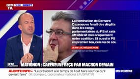 Bernard Cazeneuve "n'est pas la personne qui va permettre de mettre en place des idées du programme du NFP", assure Manuel Bompard (LFI)