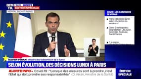 Olivier Véran: "Plus de 13 millions de tests PCR ont été réalisés depuis le début de l'épidémie en France"