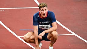 Pierre-Ambroise Bosse aux derniers JO de Tokyo, en août 2021, où il finit 6e des demi-finales du 800m