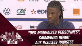 Équipe de France : "Des mauvaises personnes", Camavinga réagit aux attaques racistes