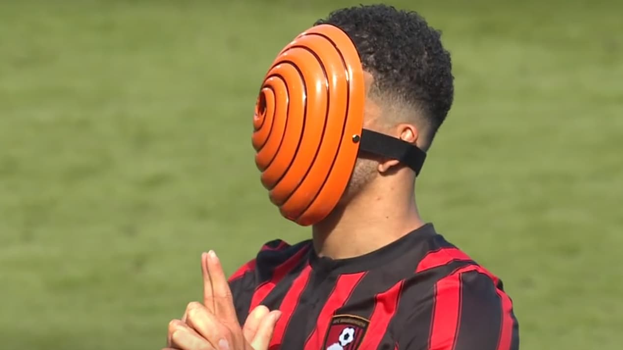 Dominic Solanke après son but contre Brentford, le 11 mai 2024. Dominic Solanke après son but contre Brentford, le 11 mai 2024.
