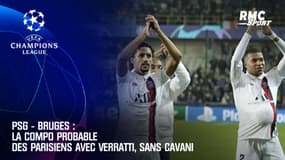 PSG - Bruges : La compo probable des Parisiens avec Verratti, sans Cavani