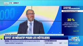 Pascal Mousset (GHR Paris-Île-de-France) : Effet JO négatif pour les hôteliers - 02/08