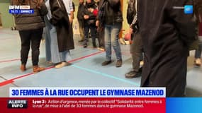 30 femmes à la rue occupent le Gymnase Mazenod