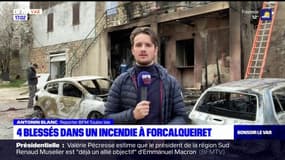 Var: quatre blessés dans un incendie à Forcalqueiret