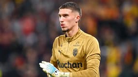 Le gardien du RC Lens Robin Risser, 20 septembre 2025