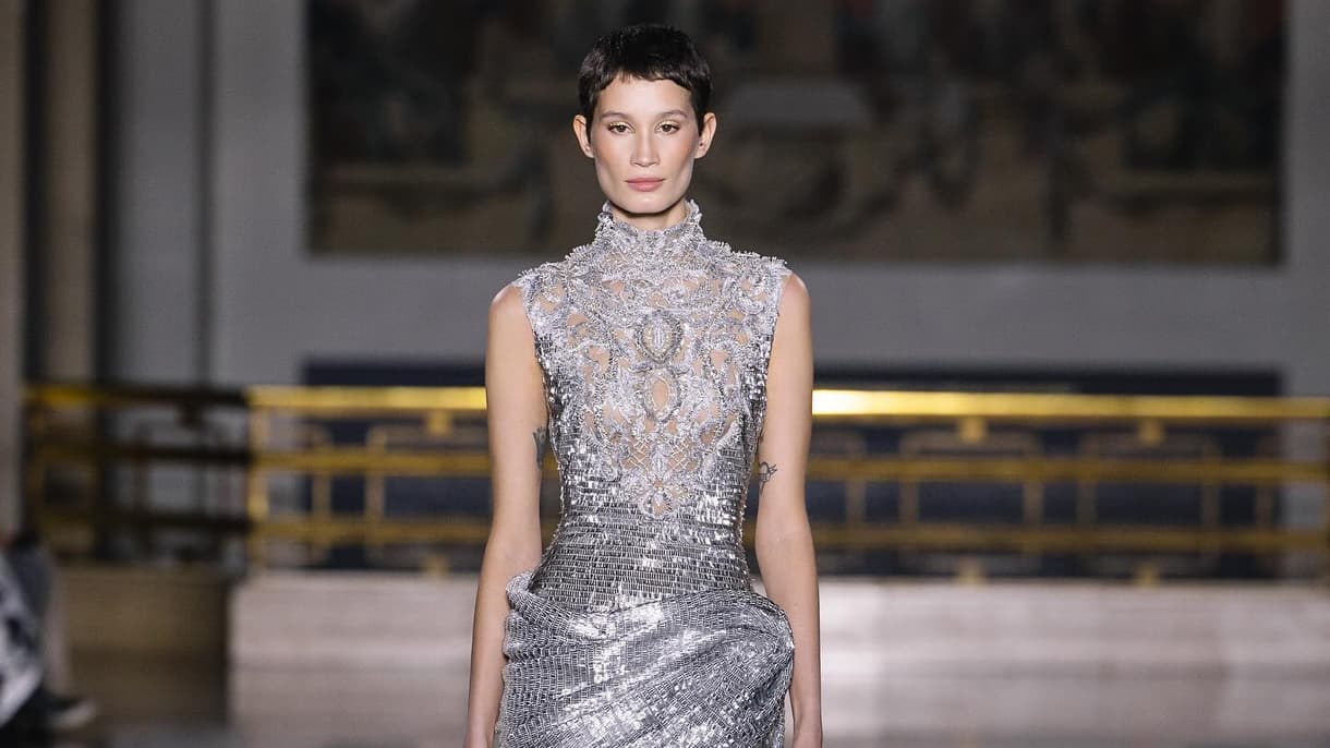 Le défilé Tony Ward couture printemps été 2025