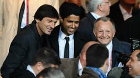 Leonardo et Nasser Al-Khelaifi