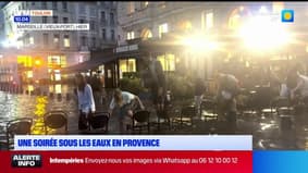 Intempéries : Une soirée sous les eaux en Provence