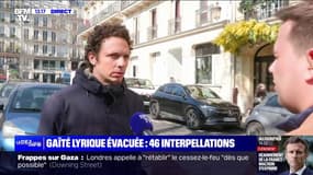 "Je ne peux pas me satisfaire du fait qu'il est vraisemblable que la plupart des jeunes dorment à la rue ce soir", confie le porte-parole de la Gaîté lyrique 
