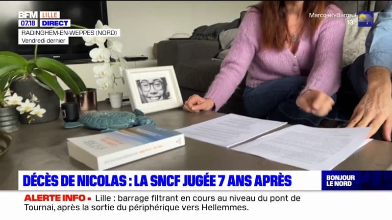 Nord: la SNCF bientôt jugée pour la mort de Nicolas, percuté par un train