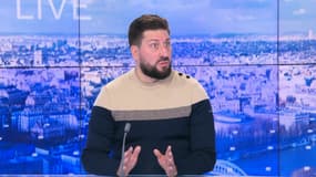 Olivier Laplaud, vice-président de l'association de victimes du 13 novembre Life for Paris sur BFMTV. 14/11/2021