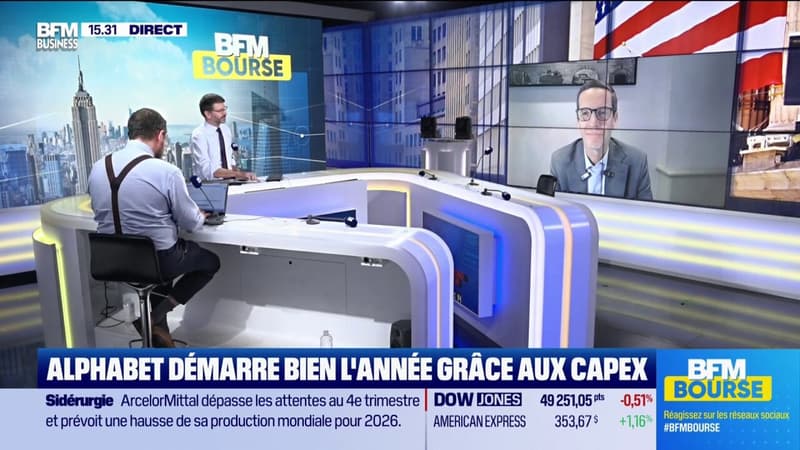 Alphabet démarre fort mais est sanctionné