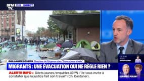 Camps de migrants évacués à Paris: pour Emmanuel Grégoire (PS), "c'est un soulagement"
