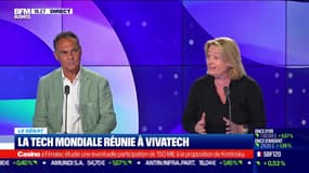 Le débat : Emmanuel Macron inaugure Vivatech - 14/06