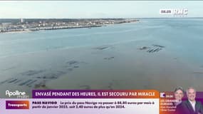 Envasé pendant des heures, il est secouru par miracle grâce à ses voisins