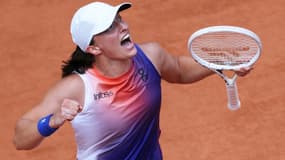 Iga Swiatek à Roland-Garros le 8 juin 2024