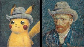 Pikachu s'invite dans les tableaux de Vincent Van Gogh au Musée Van Gogh d'Amsterdam
