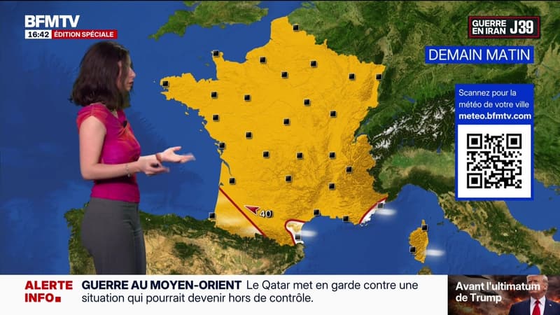 La météo pour ce mercredi 8 avril 2026