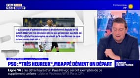 Paris: Kylian Mbappé dément un départ du club de la capitale