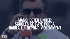 Manchester United: Scholes se paye Pogba, Raiola lui répond violemment