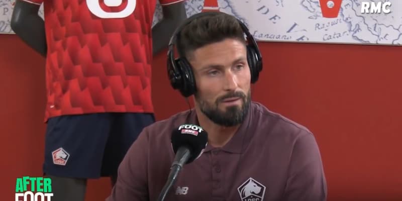 Olivier Giroud dans l'After le 9 octobre 2025 à Lille