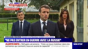 Emmanuel Macron sur la crise énergétique: "Nous devons nous préparer à tous les scénarios"