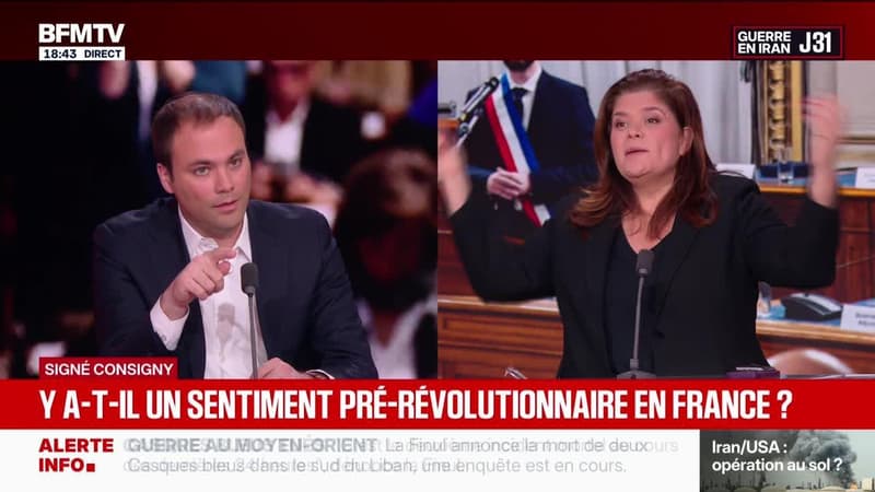 SIGNÉ CONSIGNY - Y a-t-il un sentiment pré-révolutionnaire en France ? - 30/03
