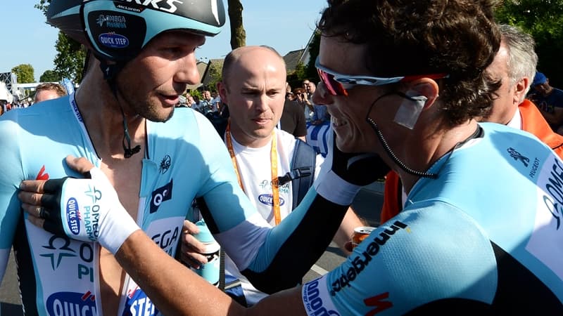 Chavanel et Boonen célèbrent leur titre