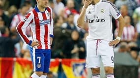 Griezmann et Benzema en 2015