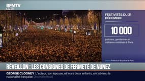 Nouvel An: 10.000 policiers, gendarmes et militaires mobilisés à Paris