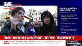 Incendie mortel à Crans-Montana: "On n'a pas eu le temps de voir le brasier arriver", racontent ces deux témoins