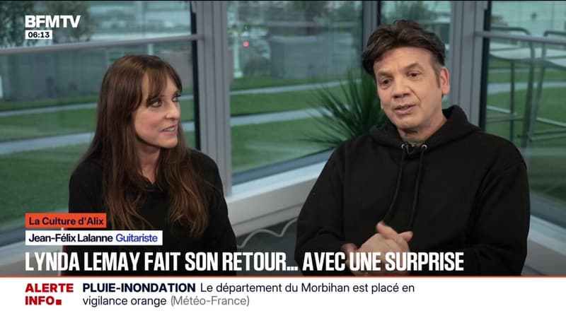 LA CULTURE D'ALIX - Lynda Lemay fait son retour en duo avec le guitariste Jean-Félix Lalanne