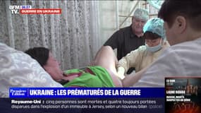 Au cœur d'une maternité ukrainienne, où le nombre de prématurés augmente à cause du stress de la guerre