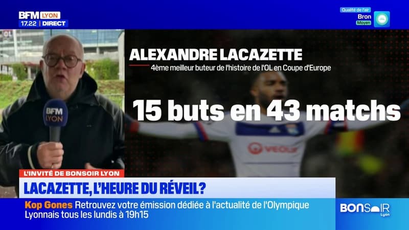 Ligue Europa: Alexandre Lacazette, l'heure du réveil? 