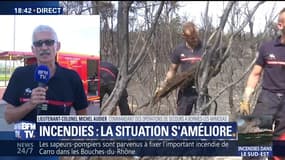 Incendie de Bormes-les-Mimosas: "Le feu a été déclaré fixé vers 16 heures cet après-midi", Lieutenant-colonel Michel Audier