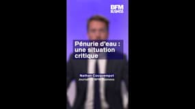 Pénurie d'eau : une situation critique