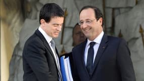 Manuel Valls et François Hollande
