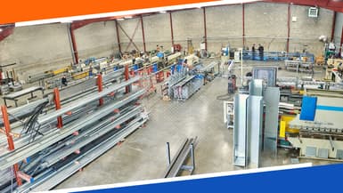 Entrepôt de stockage de système de fermetures métalliques METAL 2000.
