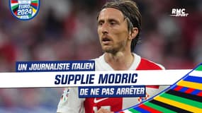 Croatie 1-1 Italie : "Ne prends jamais ta retraite", un journaliste italien implore Modric