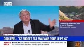 Budget 2026: avec le doute entretenu entre l'usage du 49.3 ou l'utilisation des ordonnances, le gouvernement "maintient la pression", estime Éric Coquerel (LFI)