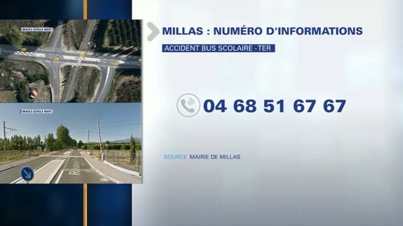Le numéro d'urgence mis en place après l'accident
