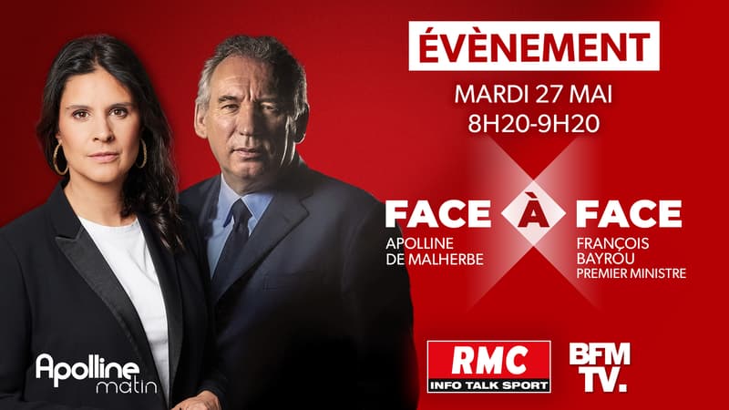 François Bayrou invité de RMC-BFMTV le 27 mai 2025