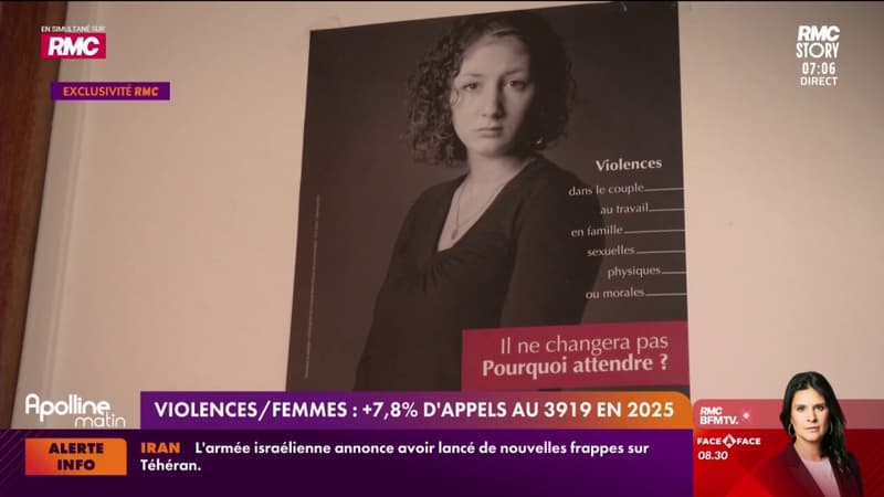 Exclu RMC / Femmes victimes de violence : + 7,8% d'appels au 3919 en 2025