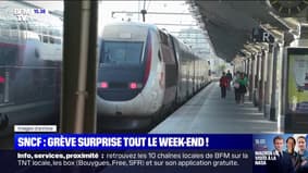 Grève des contrôleurs: 60% des TGV et Intercités annulés ce week-end, d'après les prévisions