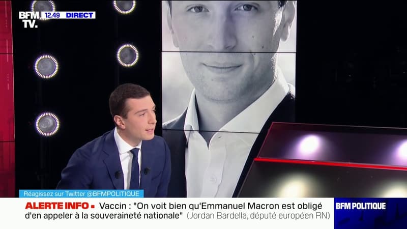 Débat sur la fin de vie: pour Jordan Bardella, "à l'heure où on se bat pour sauver la vie, on nous propose de voter la mort"